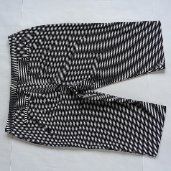 Worthington Modern Fit Capri Cropped Pants 16P Black White Pattern - Picture 6 of 12